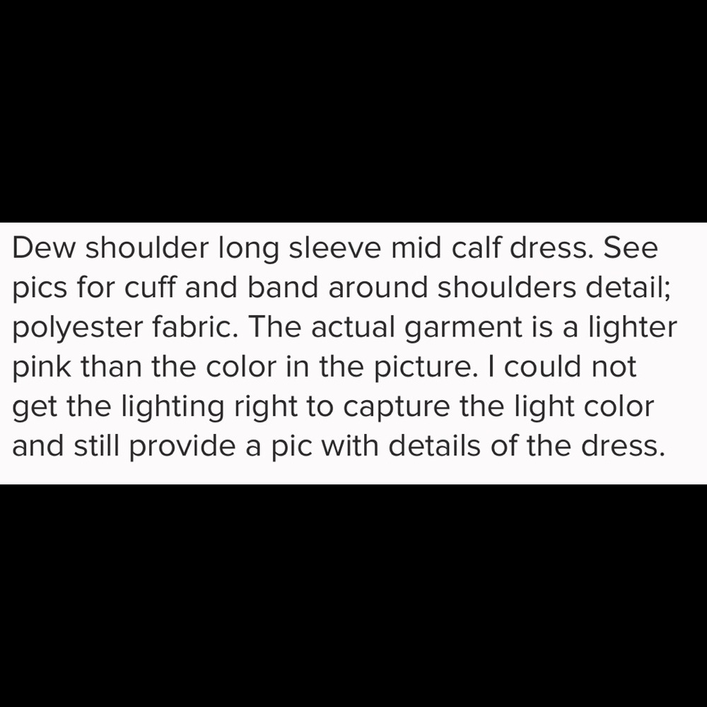 ⚜️BNWOT⚜️ Cold Shoulder Dress - Picture 3 of 3